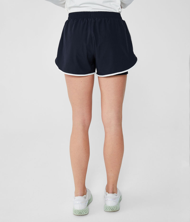 Shorts con bolsillos color Navy Blue